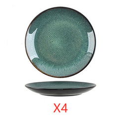 Vintage Vibes Retro Bowls and Plates Set