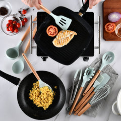 11-piece Non-Stick Spatula Kitchen Set