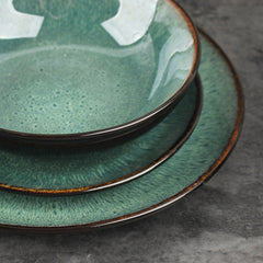 Vintage Vibes Retro Bowls and Plates Set