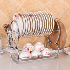 Kitchen Tableware Draining Plate Rack