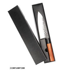 ArtisanCraft Hammered Santoku Chef Knife